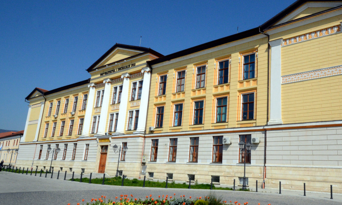 university frontview